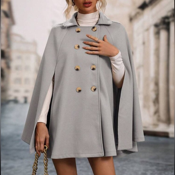 Jackets & Coats | Luxe Classic Button Up Double Breasted